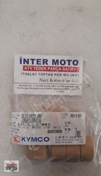 KYMCO MXU 500 ATV BAGA TAKIMI ORJ.